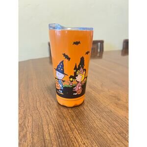 Peanuts Snoopy & Woodstock Halloween Party The Great Pumpkin Tumbler